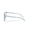 Occhiali da vista Prada PR A15V 19T1O1 transparent azure - anteprima prodotto 3/4
