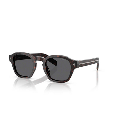 Prada PR A16S Sunglasses 17N731 tartaruga radica - three-quarters view