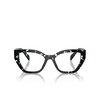 Prada PR A16V Eyeglasses 15O1O1 black crystal tortoise - product thumbnail 1/4