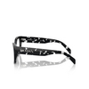 Prada PR A16V Eyeglasses 15O1O1 black crystal tortoise - product thumbnail 3/4