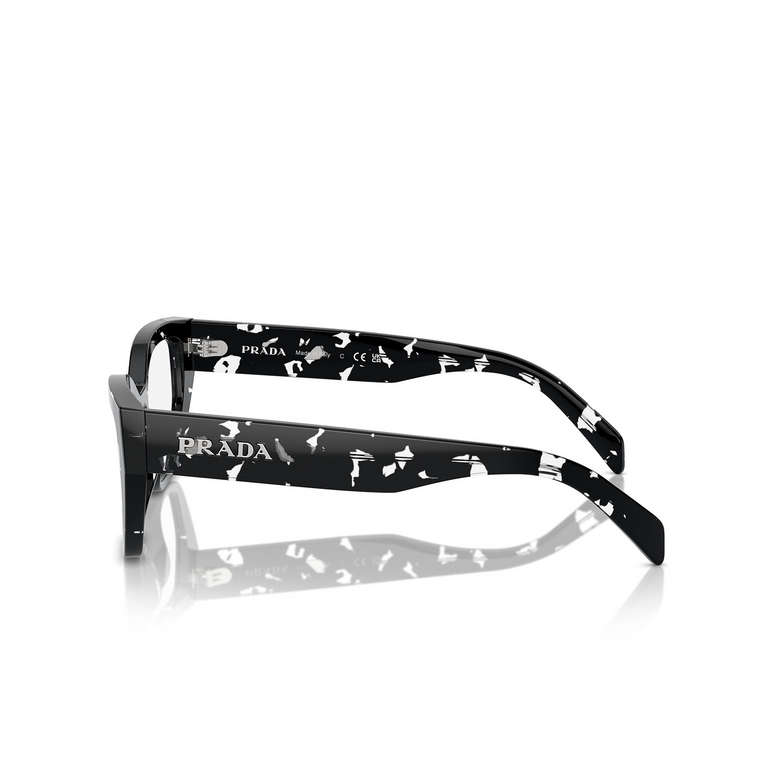 Gafas graduadas Prada PR A16V 15O1O1 black crystal tortoise - 3/4