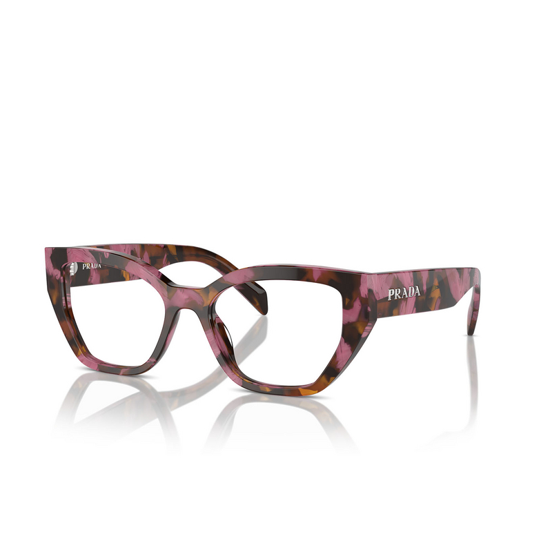 Lunettes de vue Prada PR A16V 18N1O1 cognac begonia tortoise - 2/4