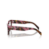 Occhiali da vista Prada PR A16V 18N1O1 cognac begonia tortoise - anteprima prodotto 3/4