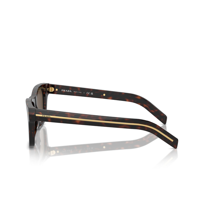 Lunettes de soleil Prada PR A17S 17N70F radica tortoise - 3/4