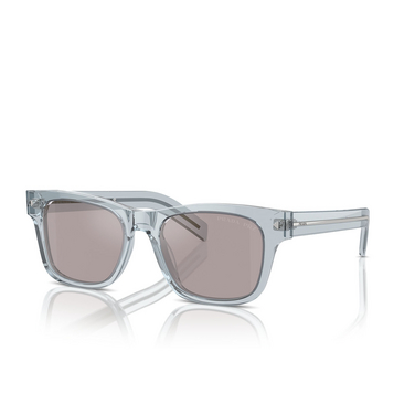 Prada PR A17S Sunglasses 19T80F transparent azure - three-quarters view