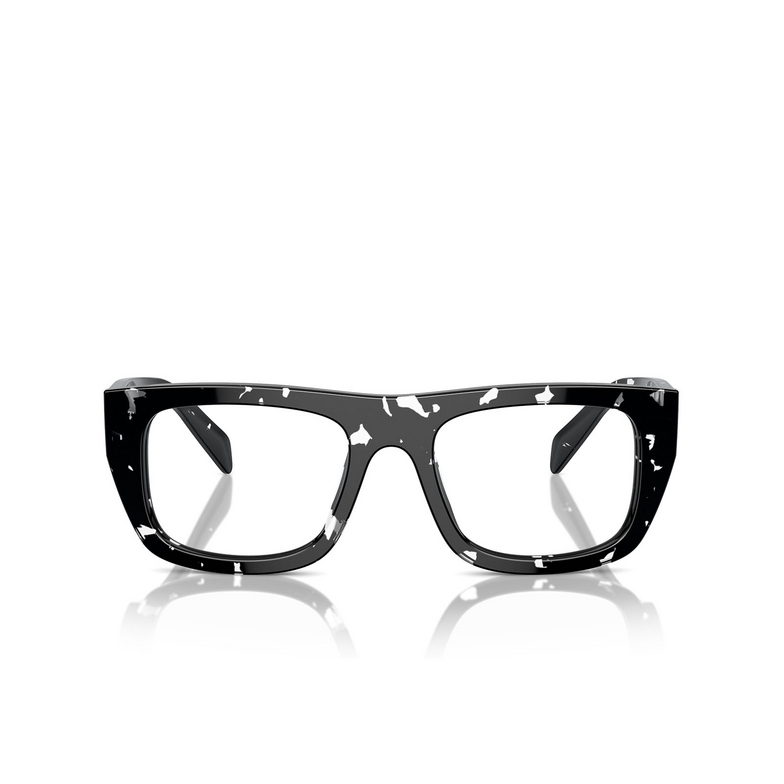 Occhiali da vista Prada PR A17V 15O1O1 black crystal tortoise - 1/4
