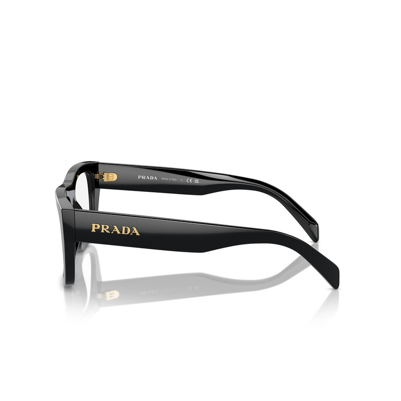 Gafas graduadas Prada PR A17V 16K1O1 black - 3/4