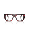 Prada PR A17V Eyeglasses 16U1O1 ruby marble - product thumbnail 1/4