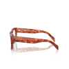 Prada PR A17V Eyeglasses 18R1O1 cognac tortoise - product thumbnail 3/4