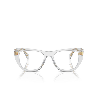 Prada PR A18V Eyeglasses 12R1O1 transparent grey - front view