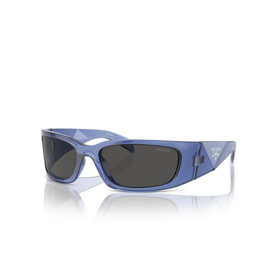 Prada PR A19S Sunglasses 15R5S0 transparent iris - three-quarters view