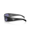 Prada PR A19S Sunglasses 1BO40G matte black - product thumbnail 3/4