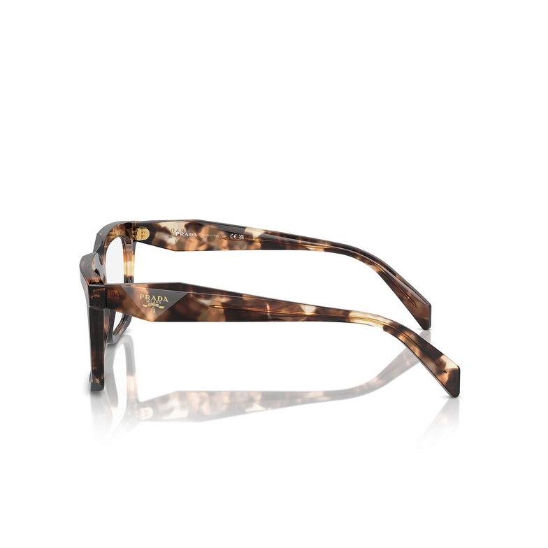 Lunettes de vue Prada PR A19V 14P1O1 caramel tortoise - 3/4