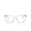 Prada PR A19V Eyeglasses 14R1O1 transparent mint - product thumbnail 1/4