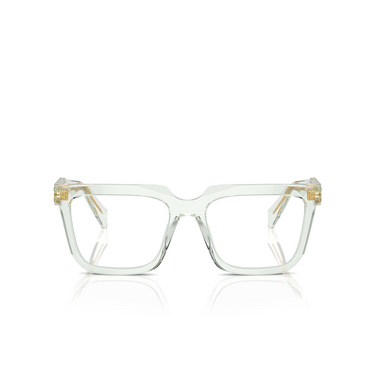 Prada PR A19V Eyeglasses 14R1O1 transparent mint - front view