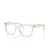 Prada PR A19V Eyeglasses 14R1O1 transparent mint - product thumbnail 2/4