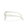 Occhiali da vista Prada PR A19V 14R1O1 transparent mint - anteprima prodotto 3/4