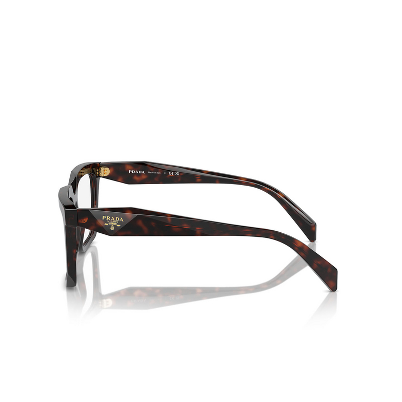 Occhiali da vista Prada PR A19V 17N1O1 root tortoise - 3/4