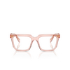 Gafas graduadas Prada PR A19V 19Q1O1 transparent peach - Miniatura del producto 1/4