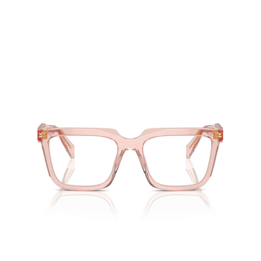 Prada PR A19V Eyeglasses 19Q1O1 transparent peach - front view