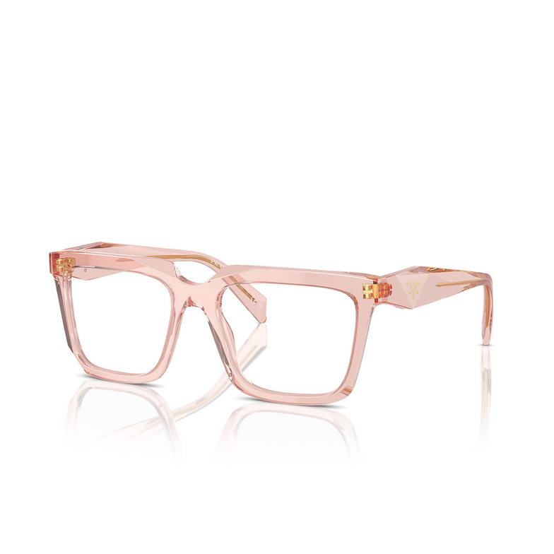 Prada PR A19V Eyeglasses 19Q1O1 transparent peach - 2/4