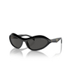 Prada PR A20S Sunglasses 16K5S0 black - product thumbnail 2/4