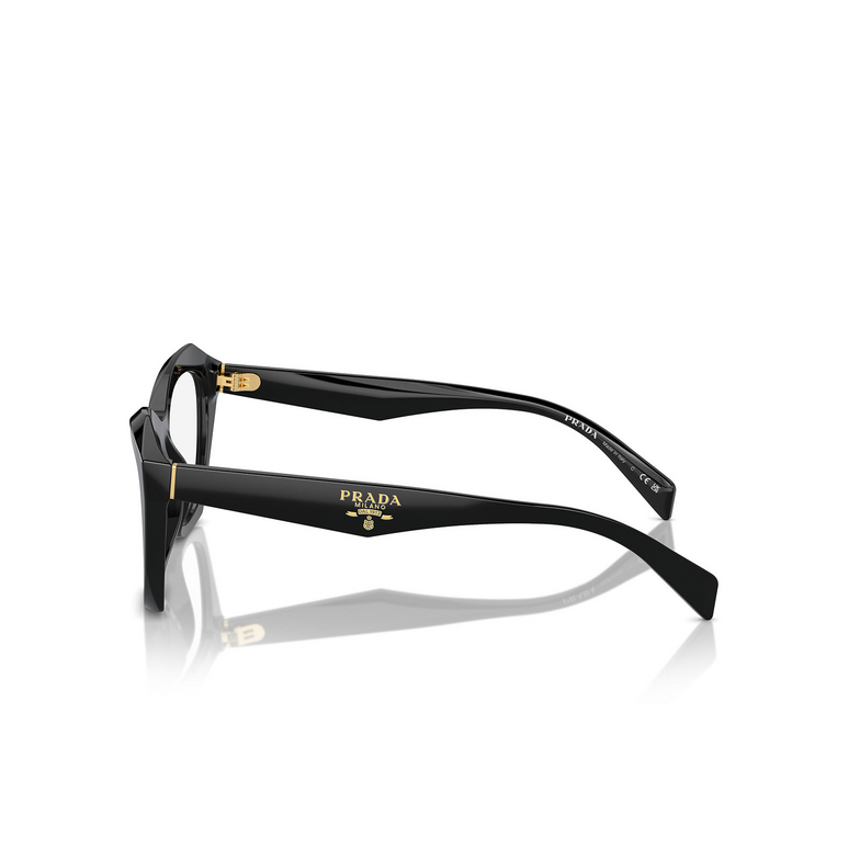 Prada PR A20V Eyeglasses 16K1O1 black - 3/4