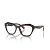 Prada PR A20V Eyeglasses 17N1O1 root tortoise - product thumbnail 2/4
