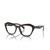 Lunettes de vue Prada PR A20V 17N1O1 root tortoise - Vignette du produit 2/4