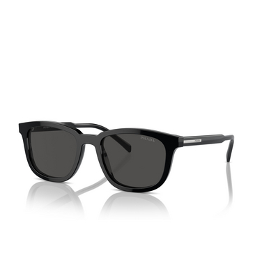Prada PR A21S Sunglasses 16K08Z black - three-quarters view