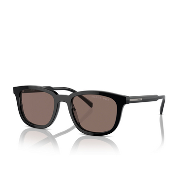 Prada PR A21S Sunglasses 16K30H black - three-quarters view