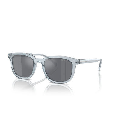 Prada PR A21S Sunglasses 19T175 transparent azure - three-quarters view