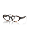 Prada PR A21V Eyeglasses 14P1O1 caramel tortoise - product thumbnail 2/4