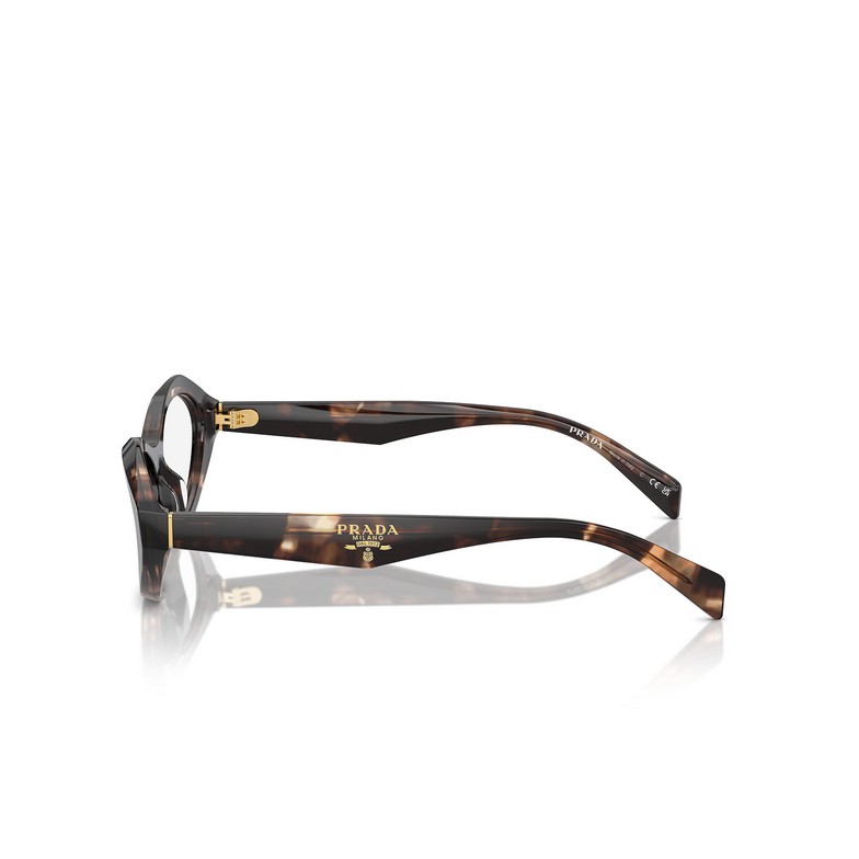 Prada PR A21V Eyeglasses 14P1O1 caramel tortoise - 3/4