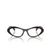 Occhiali da vista Prada PR A21V 17N1O1 root tortoise - anteprima prodotto 1/4