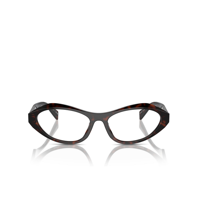 Prada PR A21V Eyeglasses 17N1O1 root tortoise - 1/4