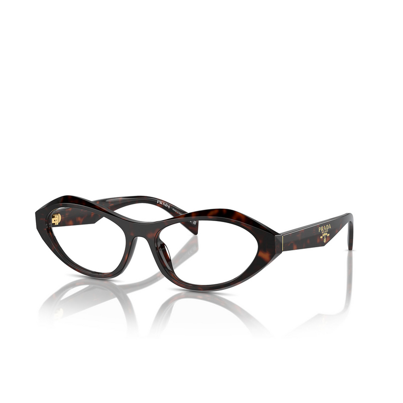 Prada PR A21V Eyeglasses 17N1O1 root tortoise - 2/4