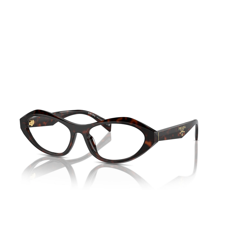 Lunettes de vue Prada PR A21V 17N1O1 root tortoise - 2/4