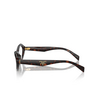 Prada PR A21V Eyeglasses 17N1O1 root tortoise - product thumbnail 3/4