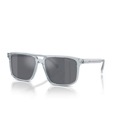 Prada PR A22S Sunglasses 19T175 transparent azure - three-quarters view