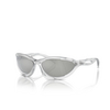 Prada PR A23S Sunglasses 14V60H frosted crystal - product thumbnail 2/4