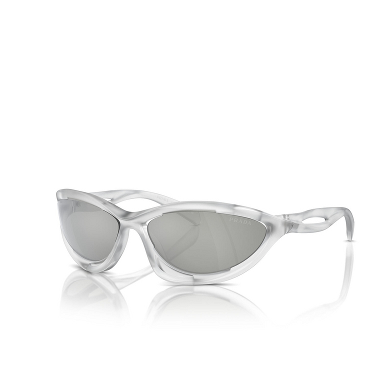 Prada PR A23S Sunglasses 14V60H frosted crystal - 2/4