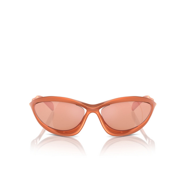 Prada PR A23S Sunglasses 15V50H metallized orange - front view