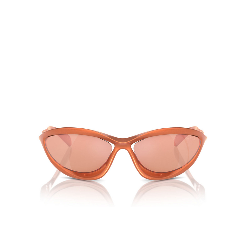 Prada PR A23S Sunglasses 15V50H metallized orange - 1/4