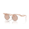 Prada PR A24S Sunglasses 12S0B8 opal peach - product thumbnail 2/4