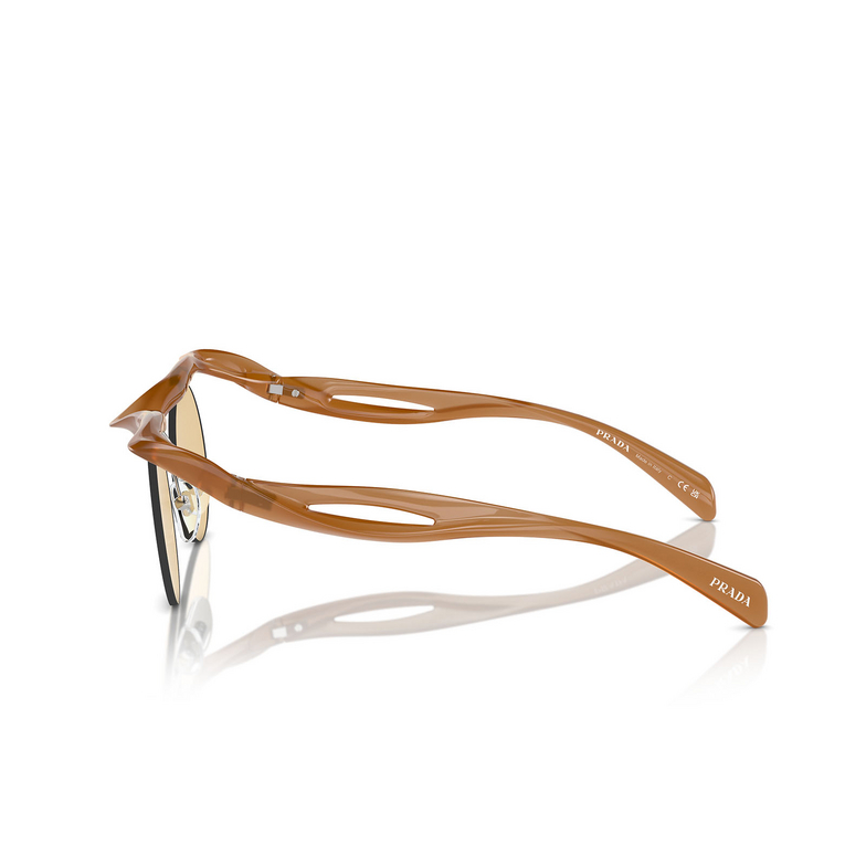 Lunettes de soleil Prada PR A24S 13S80E opal cognac - 3/4