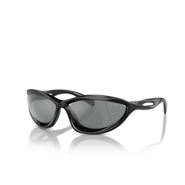 Prada PR A26S Sunglasses 1AB60G black - three-quarters view