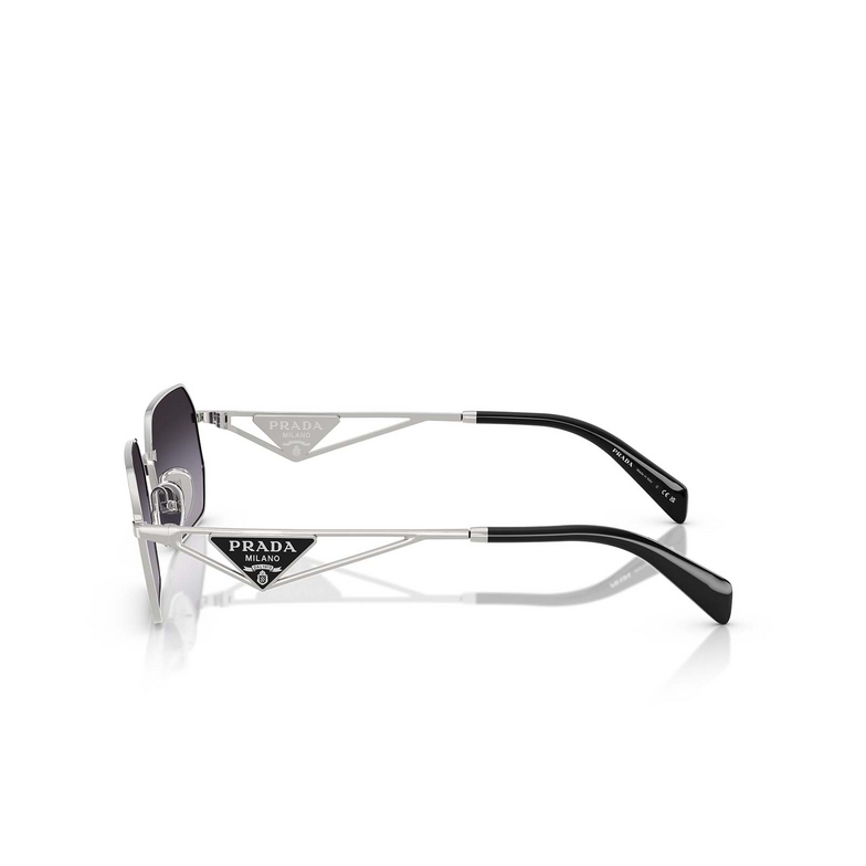 Prada PR A51S Sonnenbrillen 1BC90A silver - 3/4