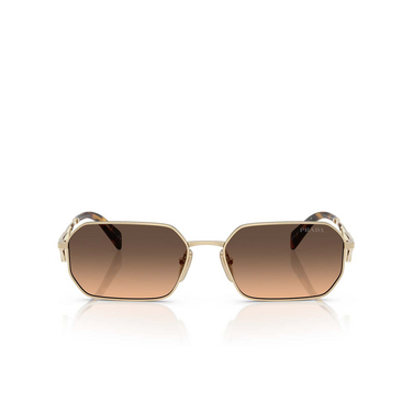 Lunettes de soleil Prada PR A51S ZVN50C pale gold - Vue de face