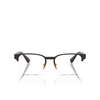 Prada PR A52V Eyeglasses 01U1O1 matte brown - product thumbnail 1/4